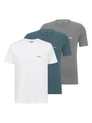 HUGO 3er Pack T-Shirts Crew-Neck in Mehrfarbig
