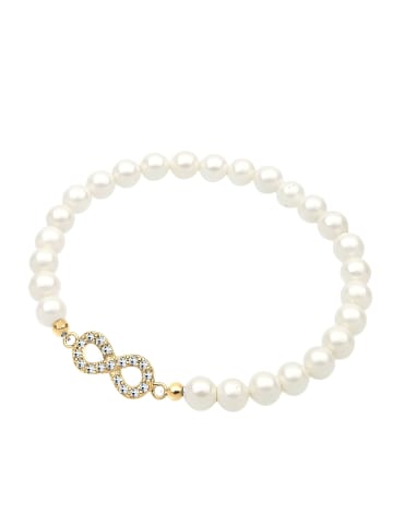 Elli Armband 925 Sterling Silber Infinity in Gold