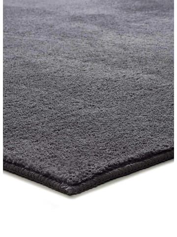 Atticgo Waschbarer Kurzflor-Teppich CORALINE in anthrazit