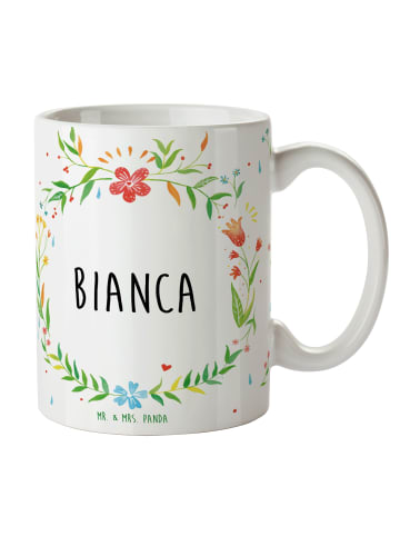 Mr. & Mrs. Panda Becher Bianca mit Spruch in Keine Angabe