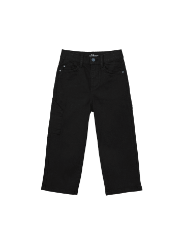 s.Oliver Jeans-Hose lang in Schwarz