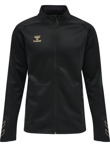 Hummel Reißverschlussjacke Hmlcima Xk Zip Jacket in BLACK