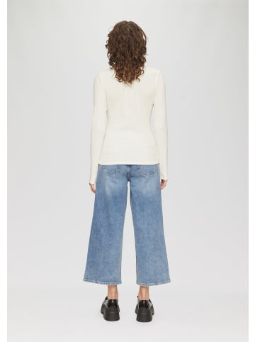 QS T-Shirt in 0200_creme