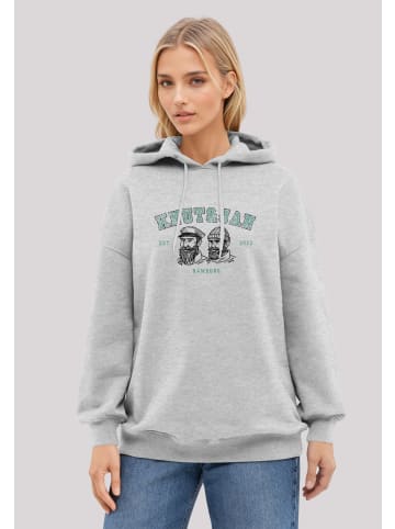 F4NT4STIC Hoodie Knut und Jan Hamburg Vintage Seemänner in grau meliert