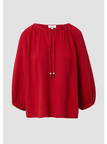 s.Oliver Bluse in 3533_mohnrot
