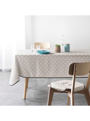 Douceur d’Intérieur Rechteckige Tischdecke EROS in Beige, (B) 150 x (L) 240 cm