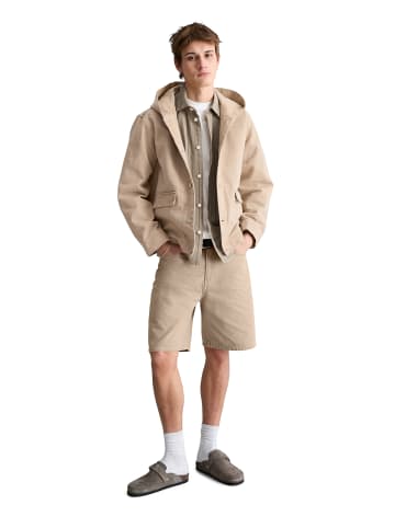 Marc O'Polo DENIM Kapuzen-Jeansblouson regular in Light Beige