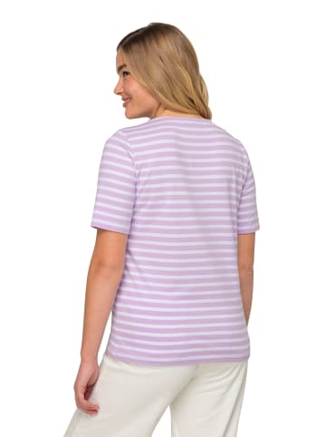 LAURASØN Shirt in zartes lavendel