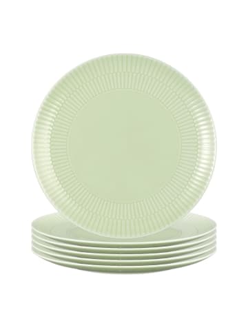 Seltmann Weiden 6er Set Frühstücksteller Amina in – ø 22,7 cm in Seladon
