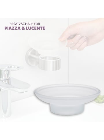bremermann Ersatzseifenschale PIAZZA & LUCENTE ca. 11 x 3,5 x 11 (B/H/T)