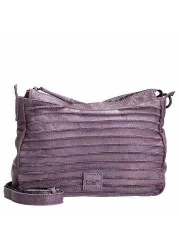 FREDs BRUDER Riffel Likely - Umhängetasche 38 cm (black) in lavender