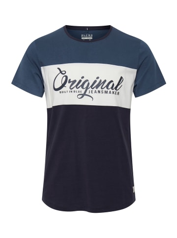 BLEND Rundhalsshirt BHNero in Blau
