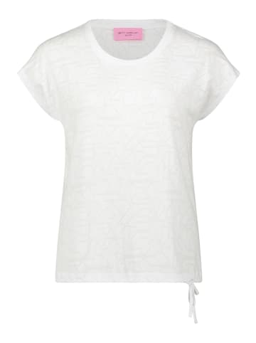 Betty Barclay Strukturshirt mit Tunnelzug in Weiß