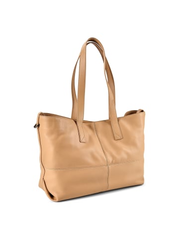 Liebeskind Berlin Ariel Shopper Tasche Leder 36 cm light tan