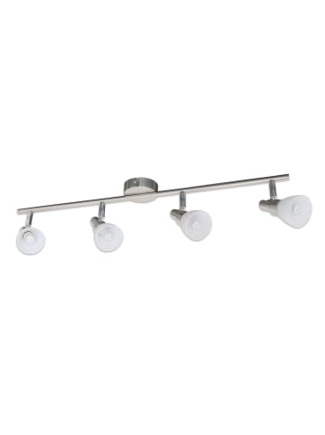 näve LED Spot "FELTRE" in stahl-blank - (L)67.5 cm x (B)8 cm x (H)12 cm - EEK A