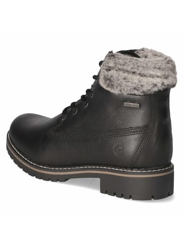 Tamaris Schnürstiefel in schwarz