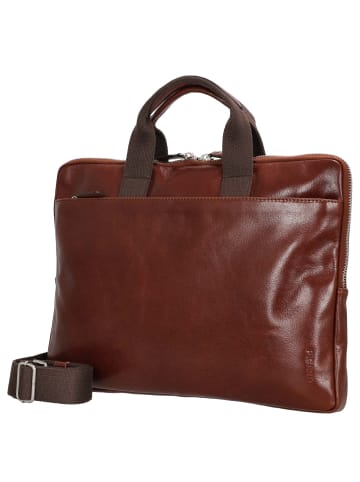 PICARD Buddy - Aktentasche 40 cm (schwarz) in cognac