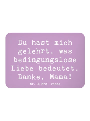Mr. & Mrs. Panda holzmagnet Spruch Mama Liebe mit Spruch in Lavendeltraum