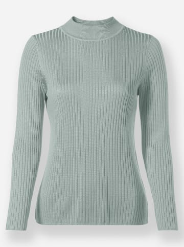 WITT WEIDEN Stehkragenpullover in kalkmint