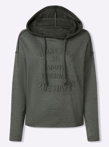 Heine Sweatshirt in khaki