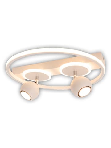 näve LED Deckenleuchte "RONDA" in weiß - (L)40 cm x (B)40 cm x (H)15.5 cm - EEK G