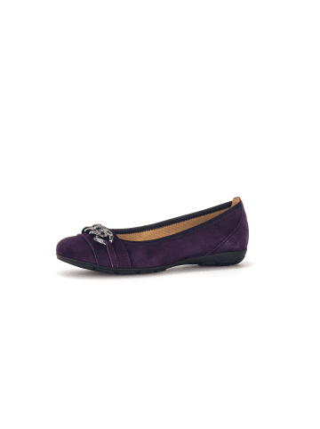 Gabor Fashion sportliche Ballerinas in lila