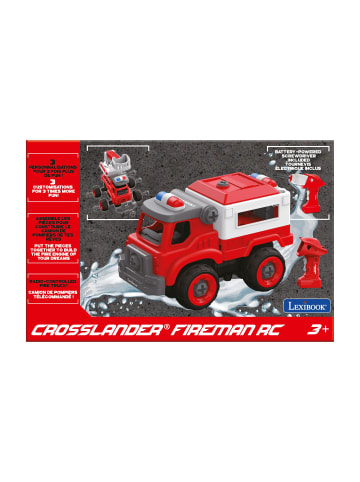 Lexibook CROSSLANDER® Fireman 3-in-1 Feuerwehr-Set mit Bohrmaschine
