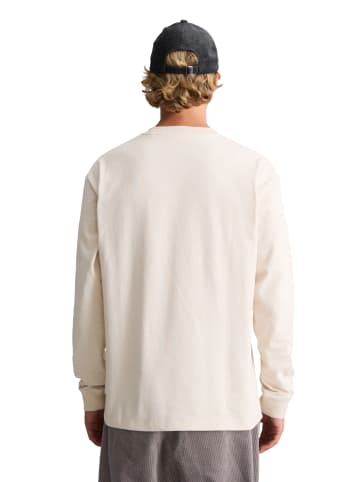 Marc O'Polo DENIM Heavy Weight Longsleeve relaxed in Chalky Sand
