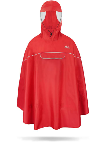 Normani Outdoor Sports Regenponcho Sohra in Rot