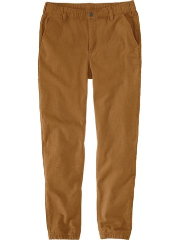 CARHARTT  Stoffhose "Relaxed Canvas 106889" in Braun