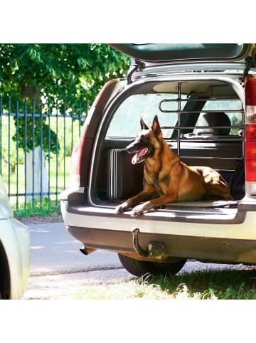 relaxdays Hundegitter Auto in Schwarz