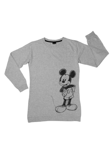 United Labels Disney Mickey Mouse Nachthemd  langärmlig in grau