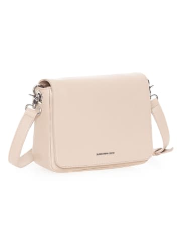Mandarina Duck Mellow Leather Umhängetasche Leder 23 cm in warm taupe