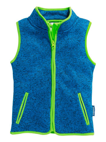 Playshoes Strickfleece-Weste in Blau