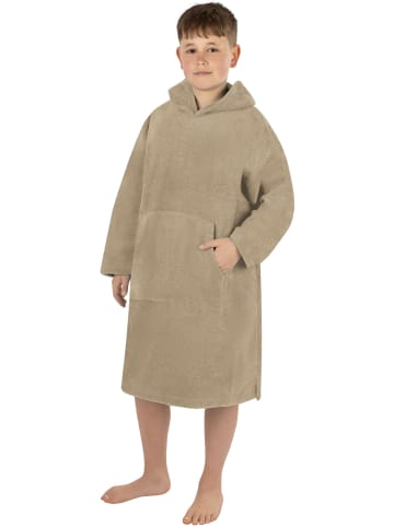 normani Kinder langarm Poncho (10-13 Jahre) Pichilemu in Beige