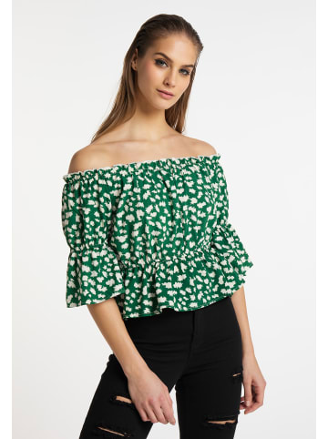 myMo ROCKS Damen Bluse in Grün