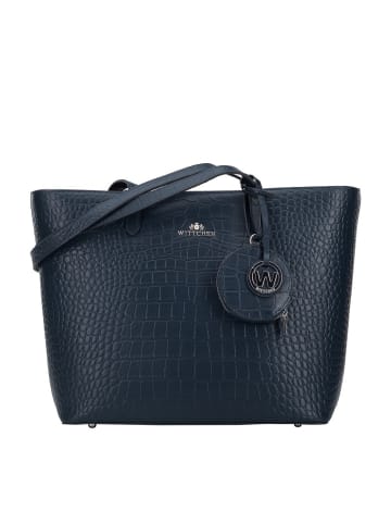 Wittchen Tasche Elegance Kollektion (H) 28 x (B) 13 x (T) 41 cm in Dunkelblau