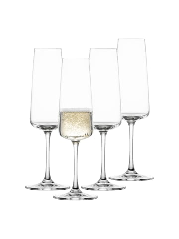 Schott Zwiesel 4er Set Sektgläser MioVino in Transparent 260 ml in transparent