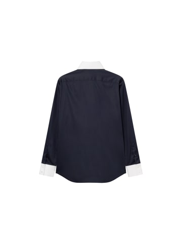 Karl Lagerfeld Langarmhemd 605148 in dunkelblau