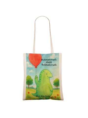 Mr. & Mrs. Panda Stoffbeutel Schildkröte Luftballon Design mit S... in Weiß