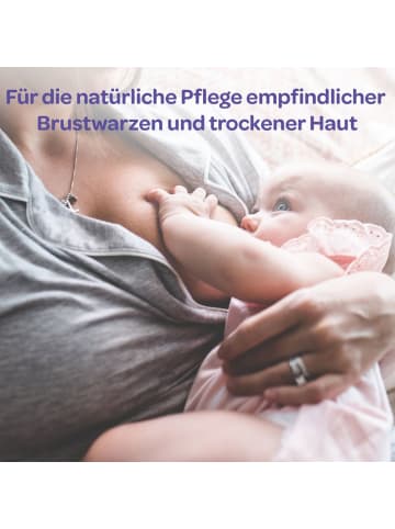 Lansinoh BIO-Brustwarzen-Salbe 60 ml in lila
