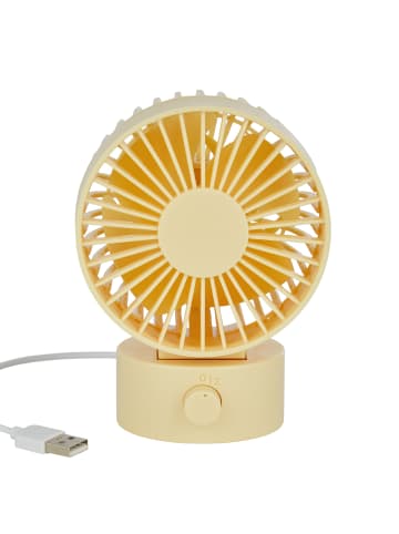 Butlers Mini-Ventilator AIR WAVE in Gelb