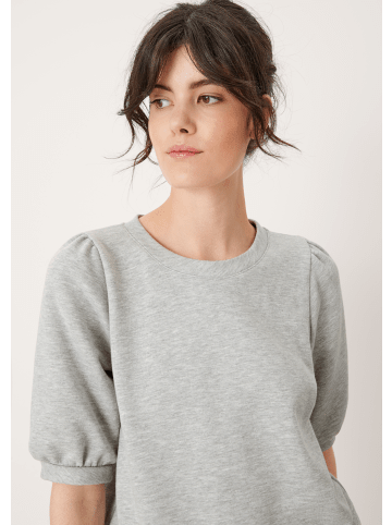 s.Oliver Sweatshirt kurzarm in Grau