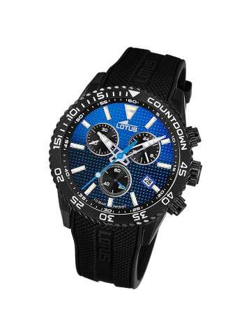 Lotus Chronograph-Armbanduhr Lotus Classic schwarz groß (ca. 43,5mm)