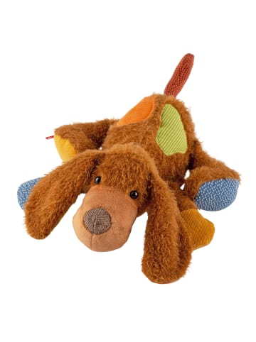 Sigikid Kuscheltier Hund Patchwork Sweety in braun/mehrfarbig