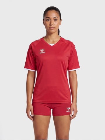 Hummel T-Shirt Raglanärmel Hmlcore Damen in TRUE RED
