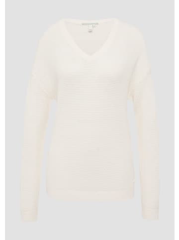 QS Strickpullover in 0200_creme