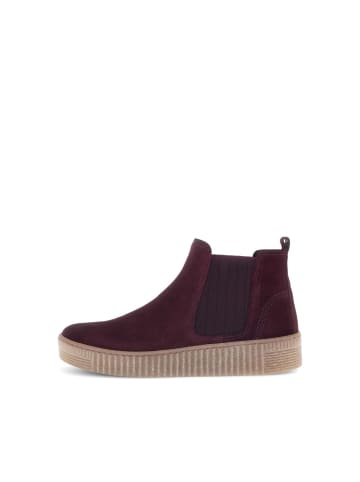 Gabor Fashion Chelsea Boots in rot