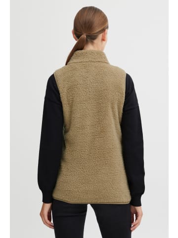 Oxmo Sweatweste OXTheri in Beige