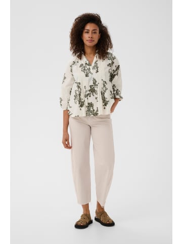 PART TWO Langarm-Bluse AlettaPW Lockere Passform in Smokey Olive Shadow Flower